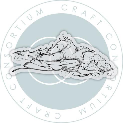 Craft Consortium - Stempel "Sleeping" Clear Stamps