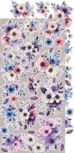 Craft OClock - Ausschneidebogen "It's My Party" Extra Set Flowers & More - 18 Bogen