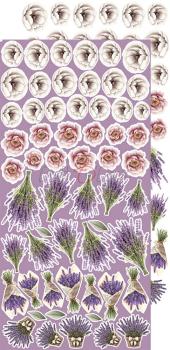 Craft OClock - Ausschneidebogen "Heritage Whispers" Extra Set Flowers & More - 18 Bogen