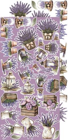 Craft OClock - Ausschneidebogen "Heritage Whispers" Extra Set Flowers & More - 18 Bogen