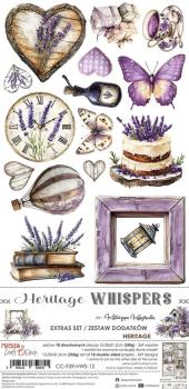 Craft OClock - Ausschneidebogen "Heritage Whispers" Extra Set Themed - 18 Bogen