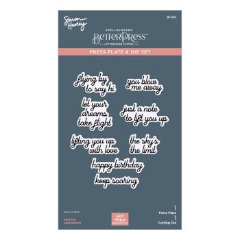 Spellbinders - Press Plate & Dies "Soaring Sentiments"