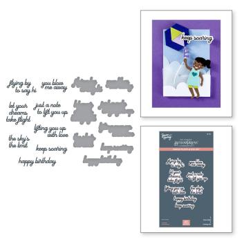Spellbinders - Press Plate & Dies "Soaring Sentiments"