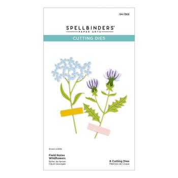 Spellbinders - Stanzschablone "Field Notes Wildflowers" Dies