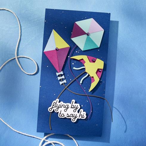 Spellbinders - Stanzschablone "Fly a Kite" Dies