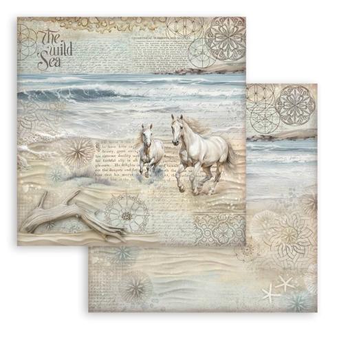 Stamperia - Designpapier "Silent Sea" Paper Pack 12x12 Inch - 10 Bogen