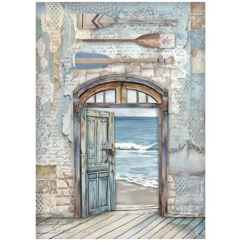 Stamperia - Decopatch Papier "Door" Decoupage A4 - 6 Bogen  