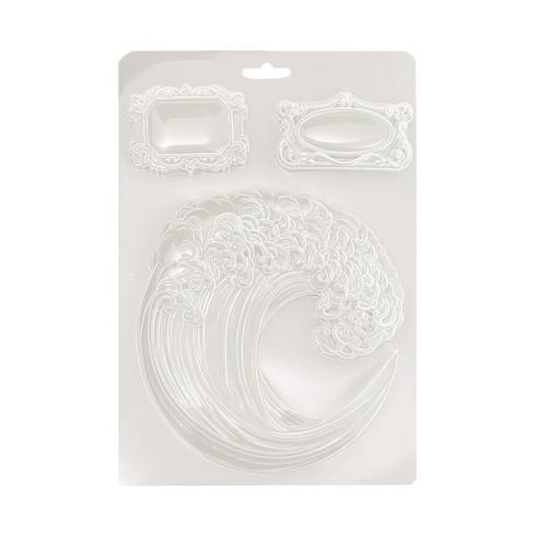Stamperia - Gießform A5 "Wave" Soft Mould 