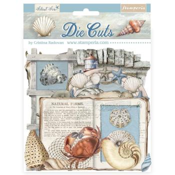 Stamperia - Stanzteile "Silent Sea" Die Cuts