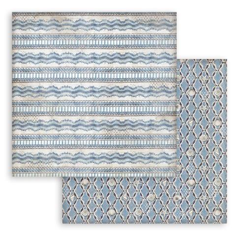 Stamperia - Designpapier "Silent Sea" Maxi Paper Pack 12x12 Inch - 10 Bogen