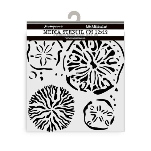 Stamperia - Schablone 12x12cm "Sponges" Stencil