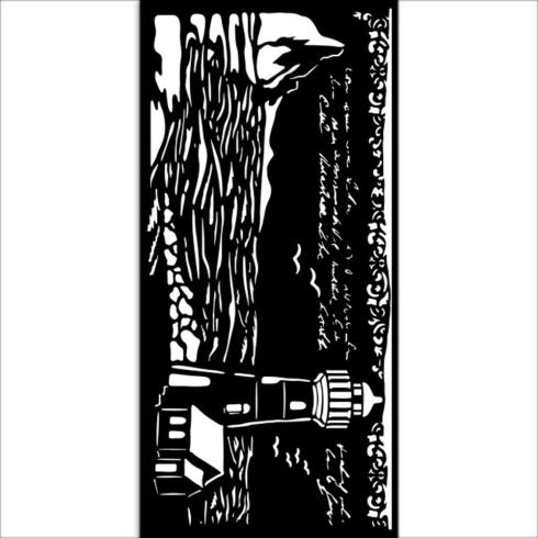 Stamperia - Schablone 12x12cm "Lighthouse" Stencil