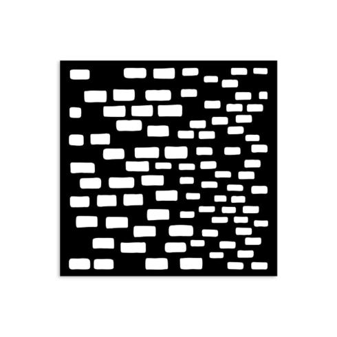 Stamperia - Schablone 12x12cm "Bricks Pattern" Stencil