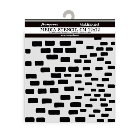 Stamperia - Schablone 12x12cm "Bricks Pattern" Stencil