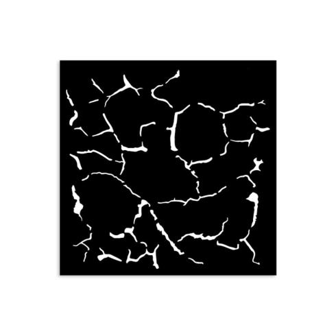 Stamperia - Schablone 12x12cm "Crackle Pattern" Stencil