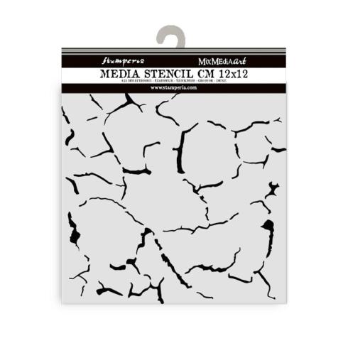 Stamperia - Schablone 12x12cm "Crackle Pattern" Stencil