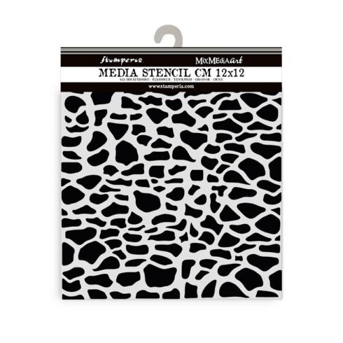 Stamperia - Schablone 12x12cm "Stones Pattern" Stencil