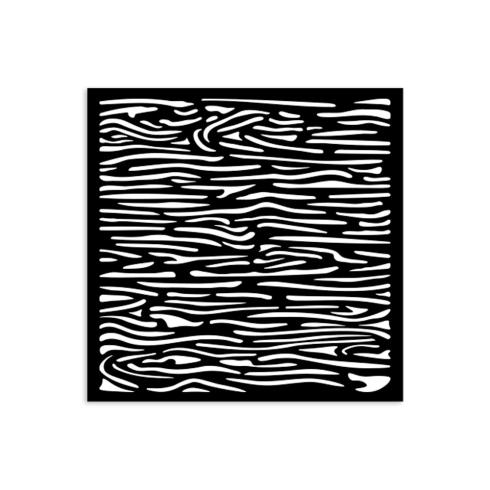 Stamperia - Schablone 12x12cm "Wood Pattern" Stencil