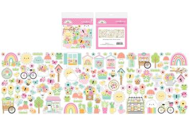 Doodlebug Design - Stanzteile "Butterfly Kisses" Odds & Ends