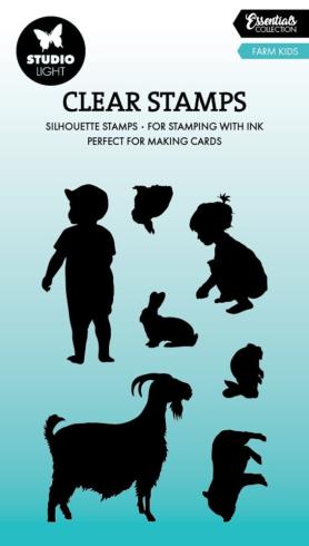 Studio Light - Stempelset "Farm Kids" Clear Stamps