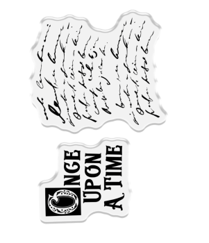 Crafters Companion - Stempelset & Stanzschablone "Chapter One" Stamp & Dies