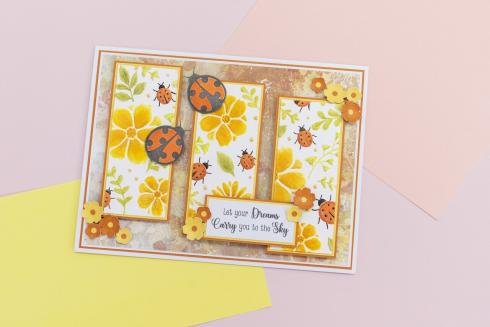 Crafters Companion - Stanzschablone "Flora & Fauna Bugs" Dies