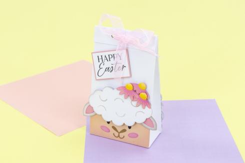 Crafters Companion - Stanzschablone & Schablone "Easter Treat Boxes" Dies & Stencil