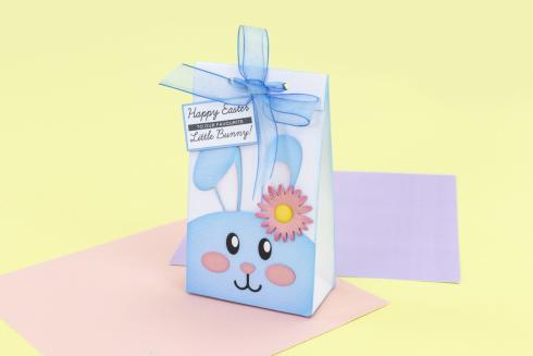 Crafters Companion - Stanzschablone & Schablone "Easter Treat Boxes" Dies & Stencil