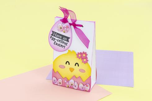 Crafters Companion - Stanzschablone & Schablone "Easter Treat Boxes" Dies & Stencil