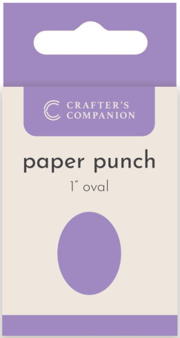 Crafters Companion - Handstanzer "Oval" Punch