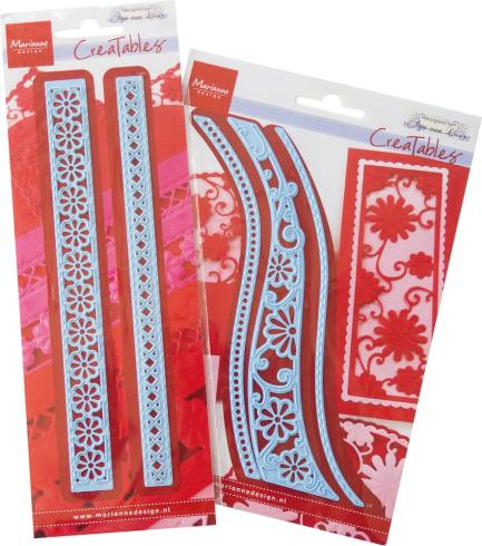 Marianne Design - Präge- und Stanzschablone "Assorti Borders" Creatables Dies