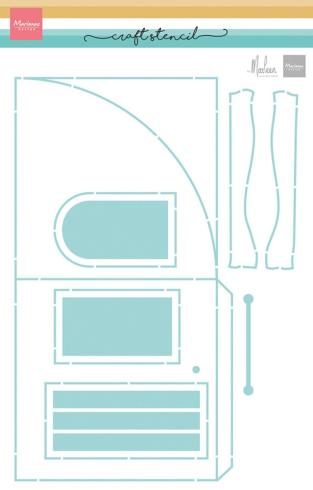 Marianne Design - Schablone 14,9x21cm "Create a Room" Stencil