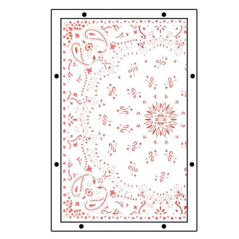 Sizzix - Schablone & Stempelset "Western" Stencil & Clear Stamps by Vic Hollins