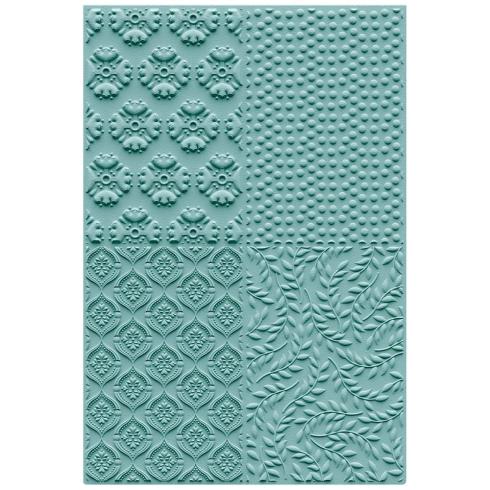 Sizzix - 3D Prägefolder "Posh Patterns" Embossing Folder Design by Catherine Pooler