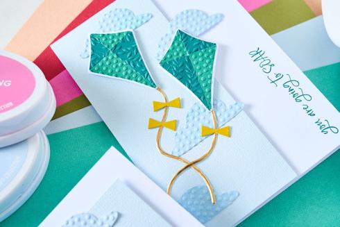 Sizzix - Stempelset "Sky's the Limit" Clear Stamps Design by Catherine Pooler