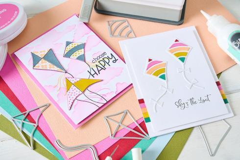 Sizzix - Stanzschablone "Sky's the Limit #2" Framelits Craft Dies Design by Catherine Pooler