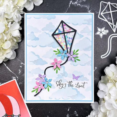 Sizzix - Stanzschablone "Sky's the Limit #2" Framelits Craft Dies Design by Catherine Pooler