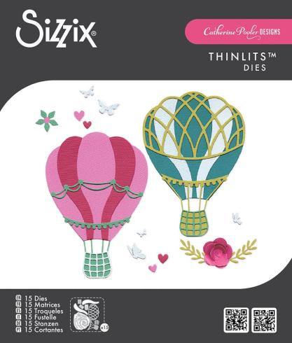 Sizzix - Stanzschablone "Floating Fancy" Thinlits Craft Dies by Catherine Pooler