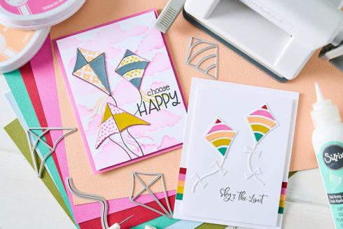 Sizzix - Schablone "In the Clouds" Layered Stencil Design by Catherine Pooler