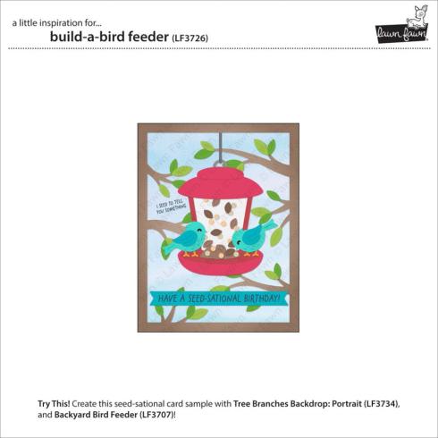 Lawn Fawn - Stanzschablone "Build-A-Bird Feeder" Dies