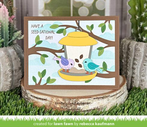 Lawn Fawn - Stanzschablone "Build-A-Bird Feeder" Dies