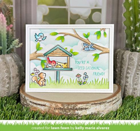 Lawn Fawn - Stanzschablone "Tree Branches Backdrop Landscape" Dies
