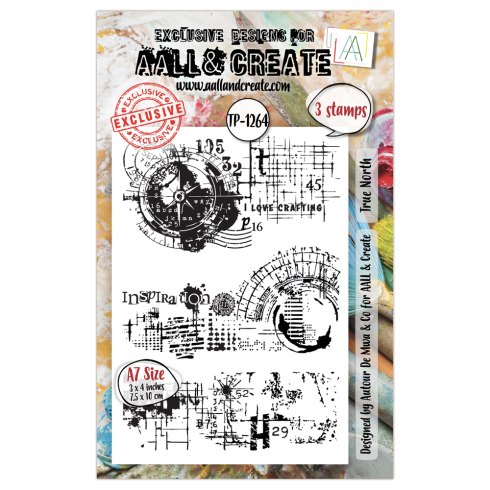 AALL and Create - Stempelset A7 "True North" Clear Stamps