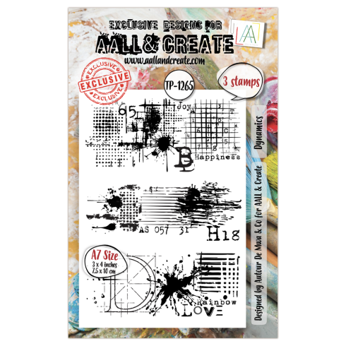 AALL and Create - Stempelset A7 "Dynamics" Clear Stamps