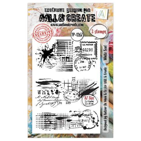 AALL and Create - Stempelset A7 "White Seal" Clear Stamps