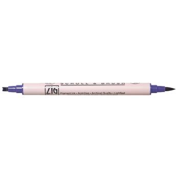Kalligraphie-Stift Doppellinie, lila - 2 Spitzen
