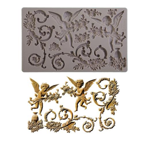 Re-Design with Prima - Gießform "Angelic Aura" Mould 5x8 Inch