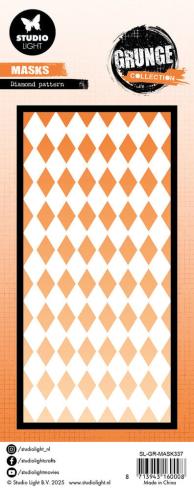 Studio Light - Schablone "Diamond Pattern" Stencil Grunge Collection
