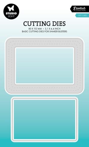 Studio Light - Stanzschablone "Gift Card" Dies