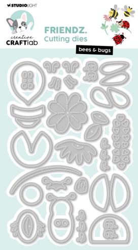 Creative Craft Lab - Studio Light - Stanzschablone "Bees & Bugs" Dies